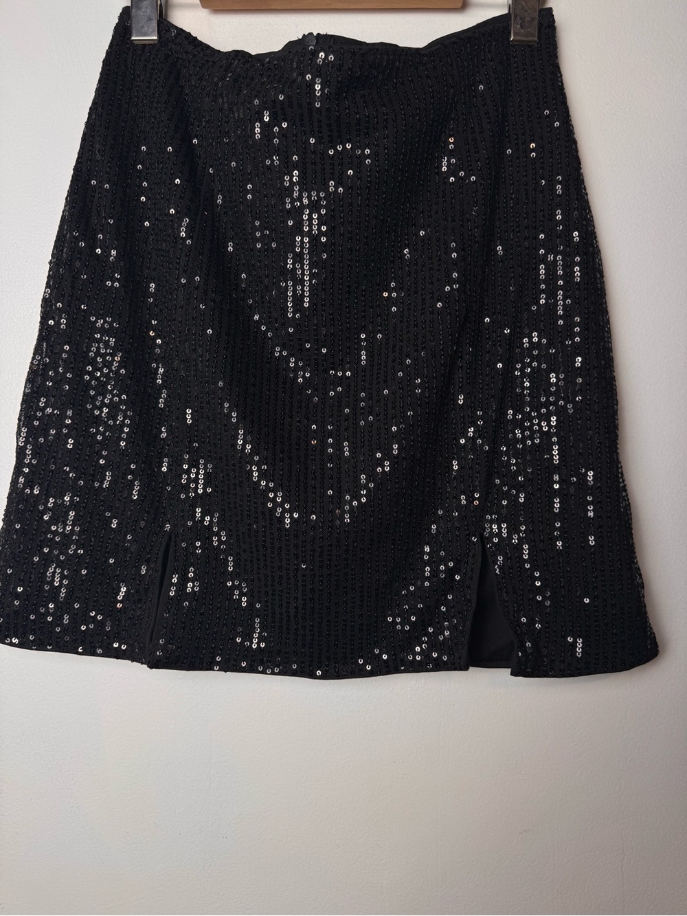 Black sequin skirt Size-Large
